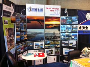 Li at the Boatshow