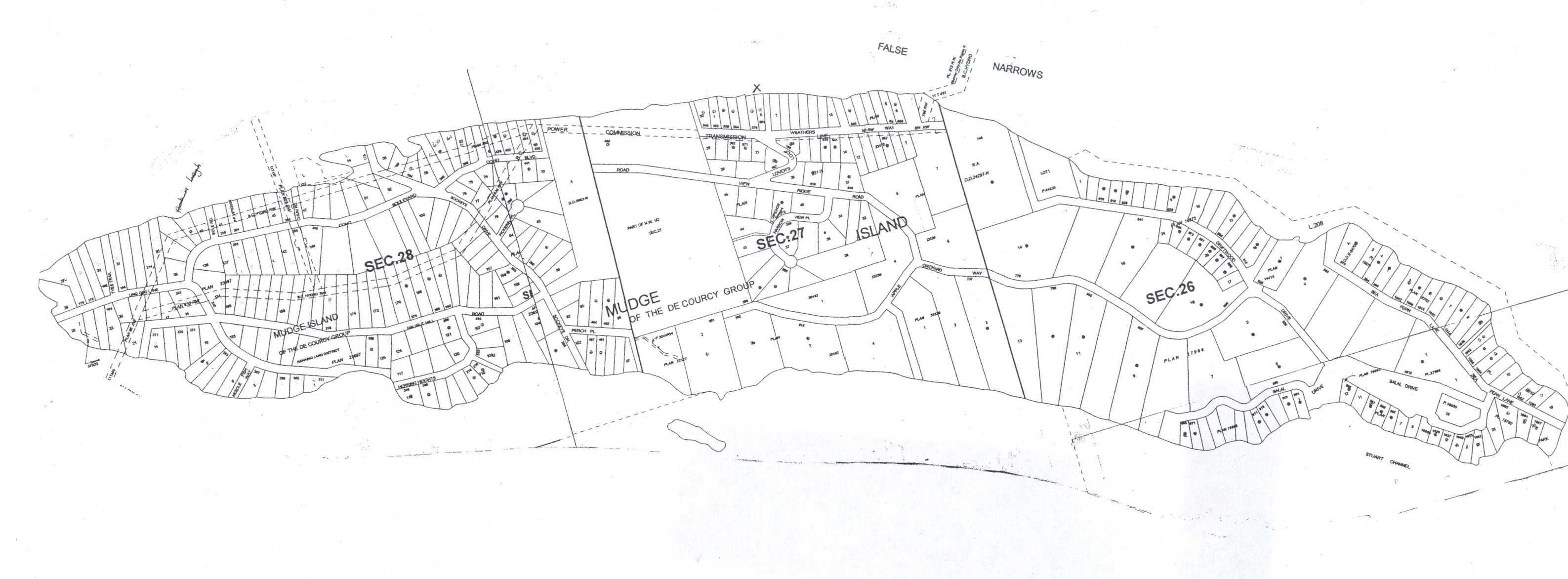 Mudge Map - small version