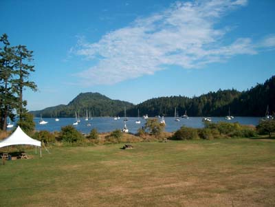 Port Browning Marina, Pender Island