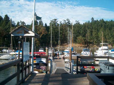 Port Browning Marina, Pender Island