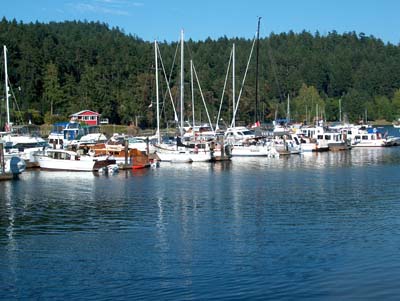 Port Browning Marina, Pender Island