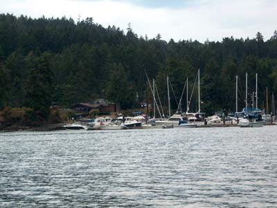 Port Browning Marina, Pender Island