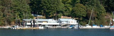 Montague Harbour Marina, Galaino Island