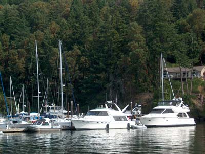 Otter Bay Marina, Pender Island