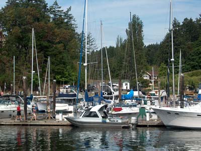 Otter Bay Marina, Pender Island