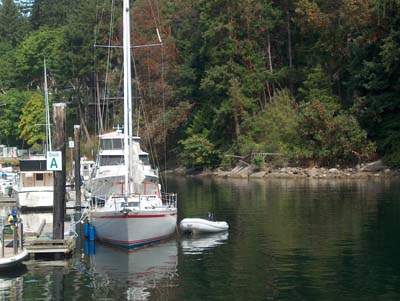 Otter Bay Marina, Pender Island