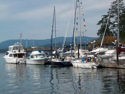 Otter Bay Marina, Pender Island